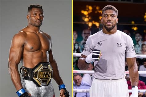 francis ngannou vs anthony joshua stats|anthony joshua recent fights.